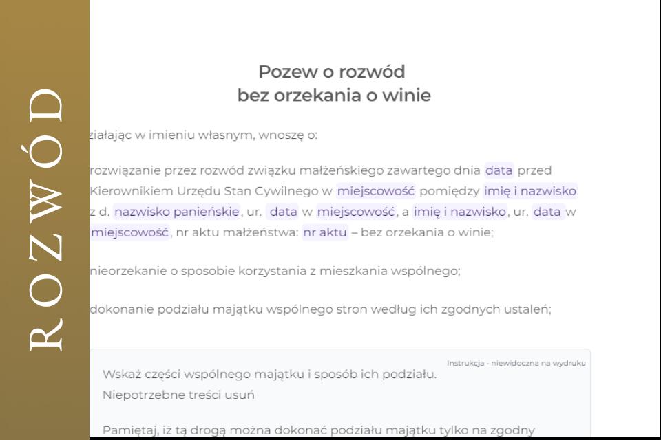 Rozwod i podzial majatku rozwod za porozumieniem stron bez orzekania o winie